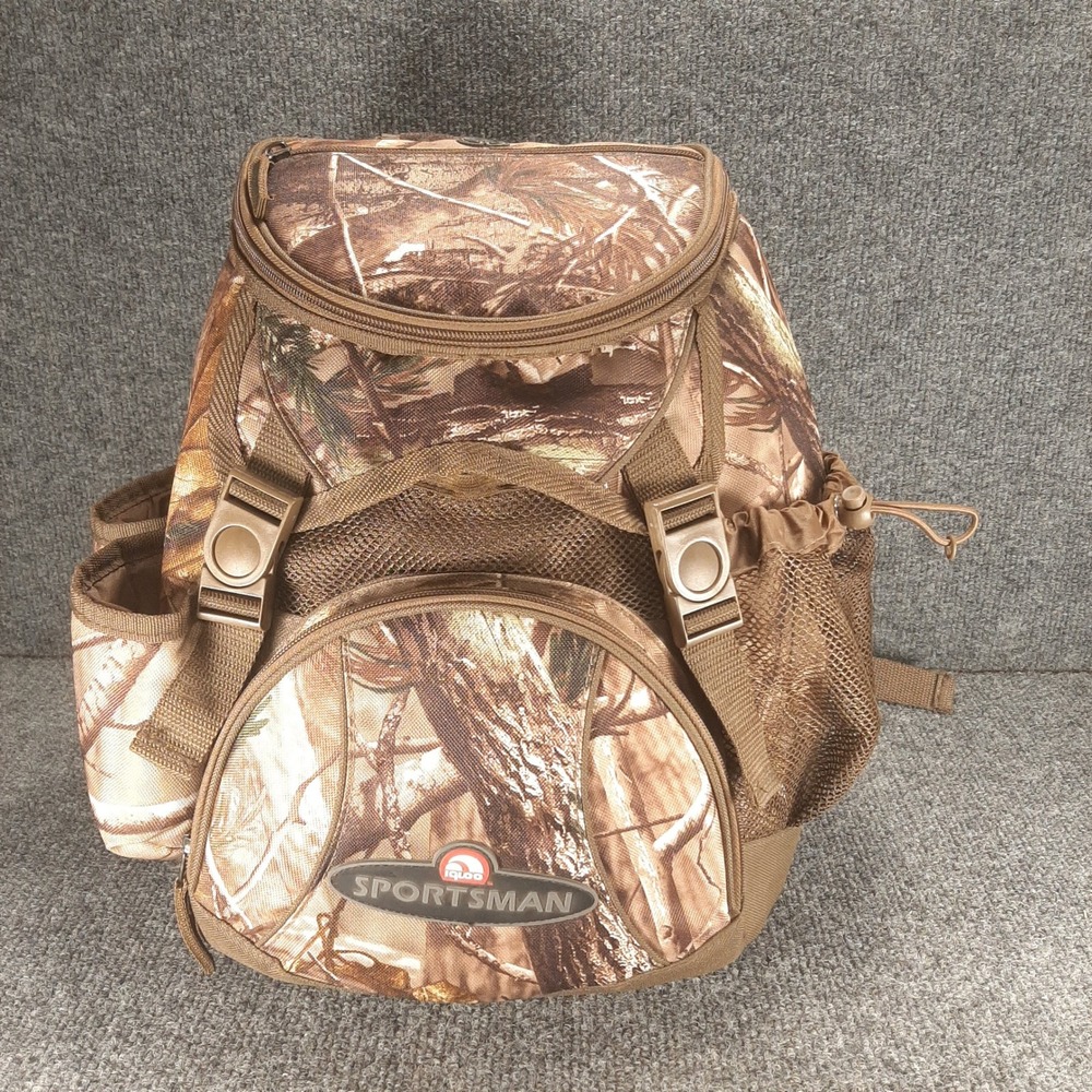 Igloo Cooler Backpack Sportsman Realtree Camo 13x11x6 Brown Unisex Outdoor